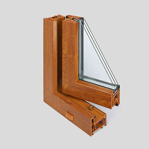 REHAU Пластиковое окно + москитная сетка РЕХАУ DELIGHT