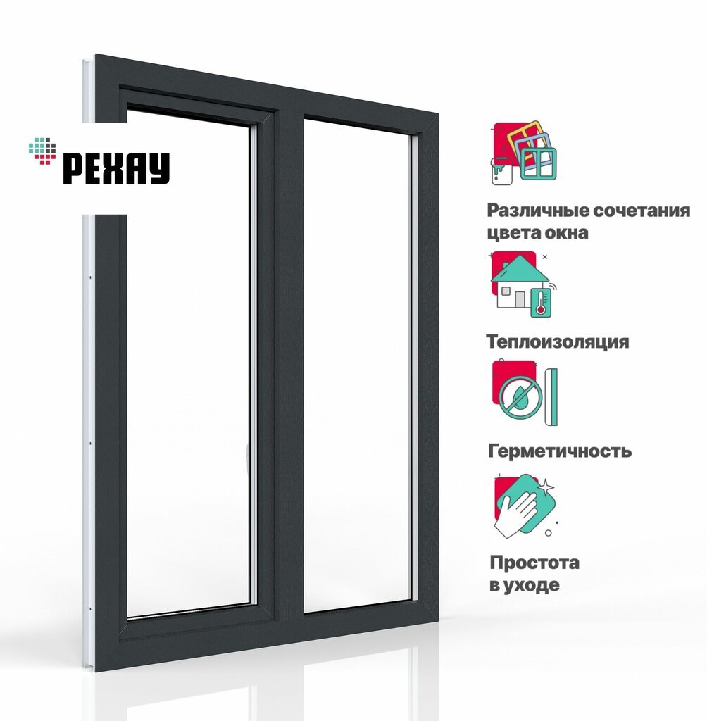 REHAU Пластиковое окно ПВХ REHAU BLITZ