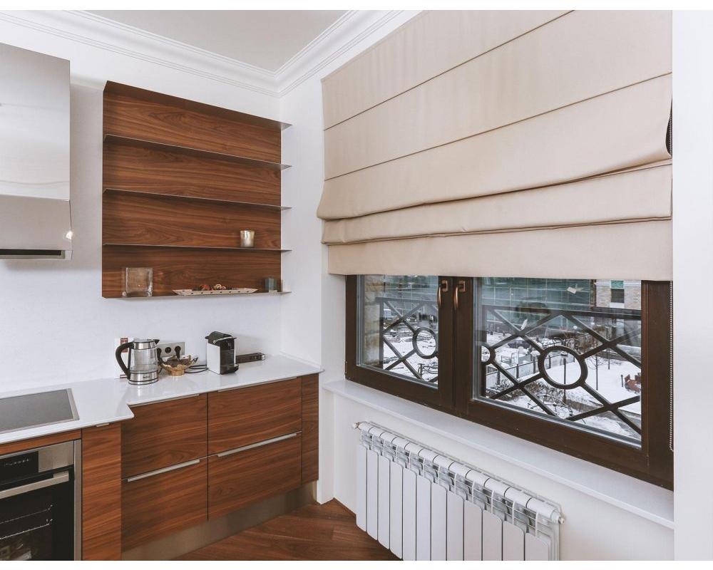 Римские шторы, Римские карнизы